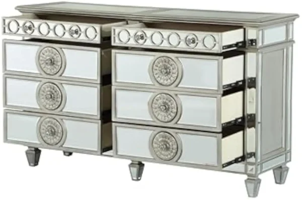 Dresser in Mirrrored dressers bedroom furniture dressers for bedroom dresser vanity desk - Image 6